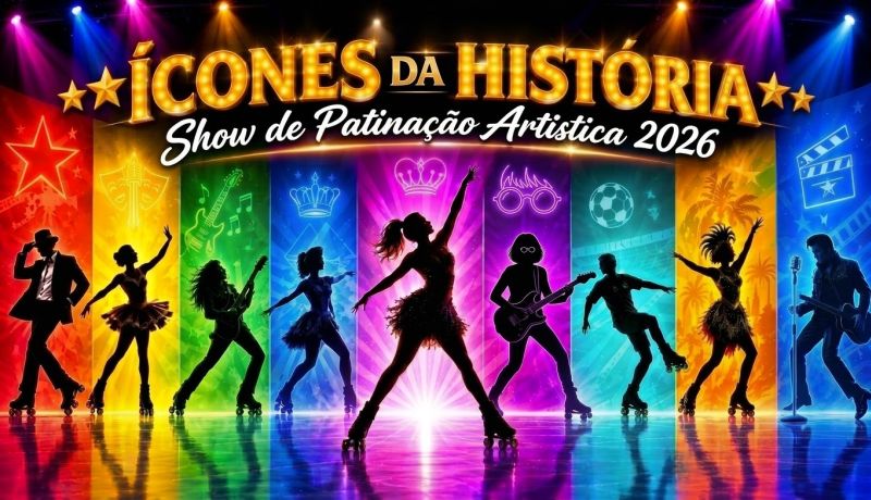 Show de patina��o - �cones da Hist�ria